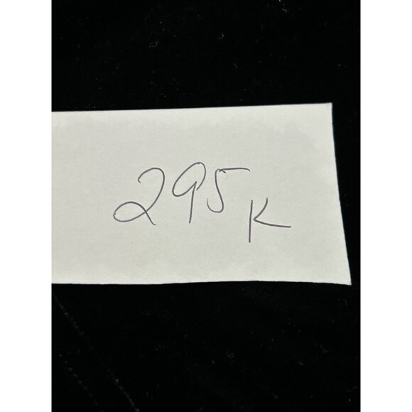 Dressbarn Black Velvet Stretch Pull On Pants Sz Medium - Picture 8 of 8